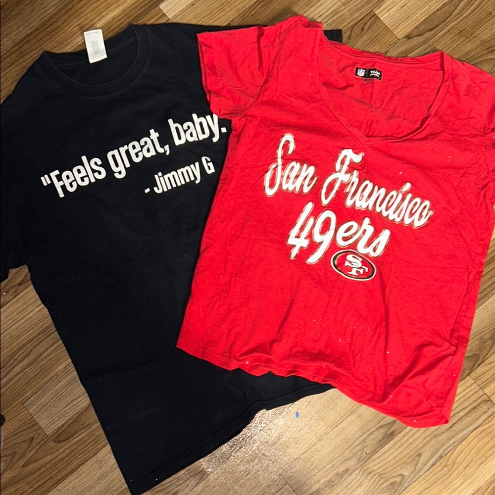 San Francisco 49ers Red Women's Tee